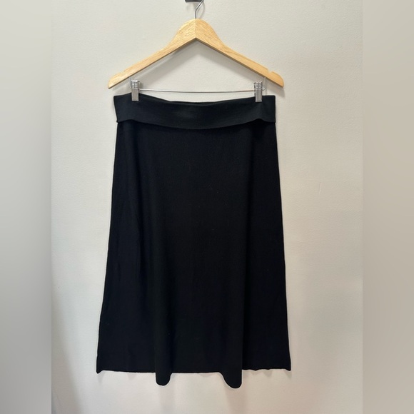 NWT! J.Crew $168 Foldover sweater midi skirt merino wool blend. Large #CE972 - Picture 2 of 4